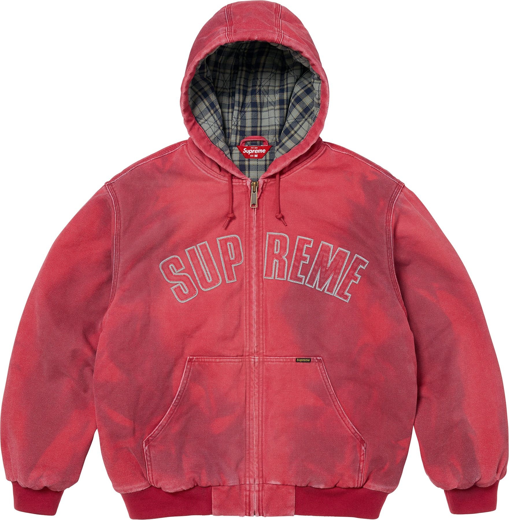 Reflective Arc Hooded Work Jacket view 19